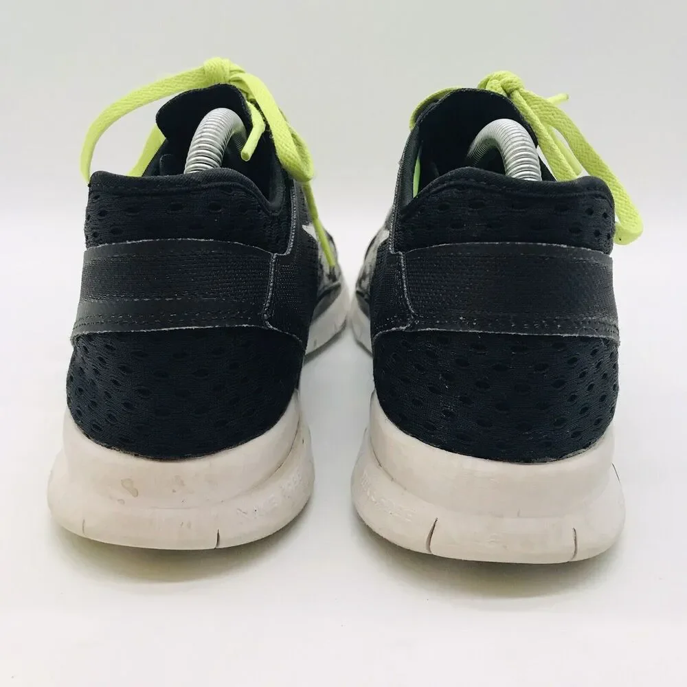 Nike Free 5.0 TR Fit 5 Print Sneakers Black & White Women 10.5 Shoes 704695-014